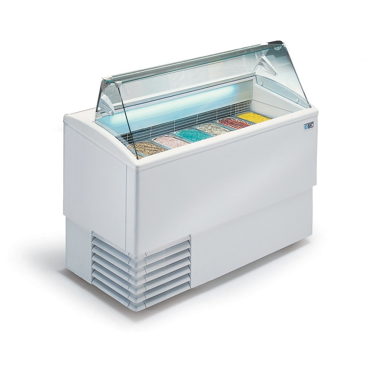 Vitrina Expositora Refrigerada Profesional para Heladerías ISETTA EUROFRED
