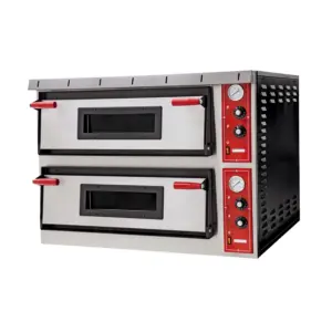 Hornos para Pizzerías profesionales y compactos de 1 o 2 cámaras NAPOLI XL469 EUROFRED