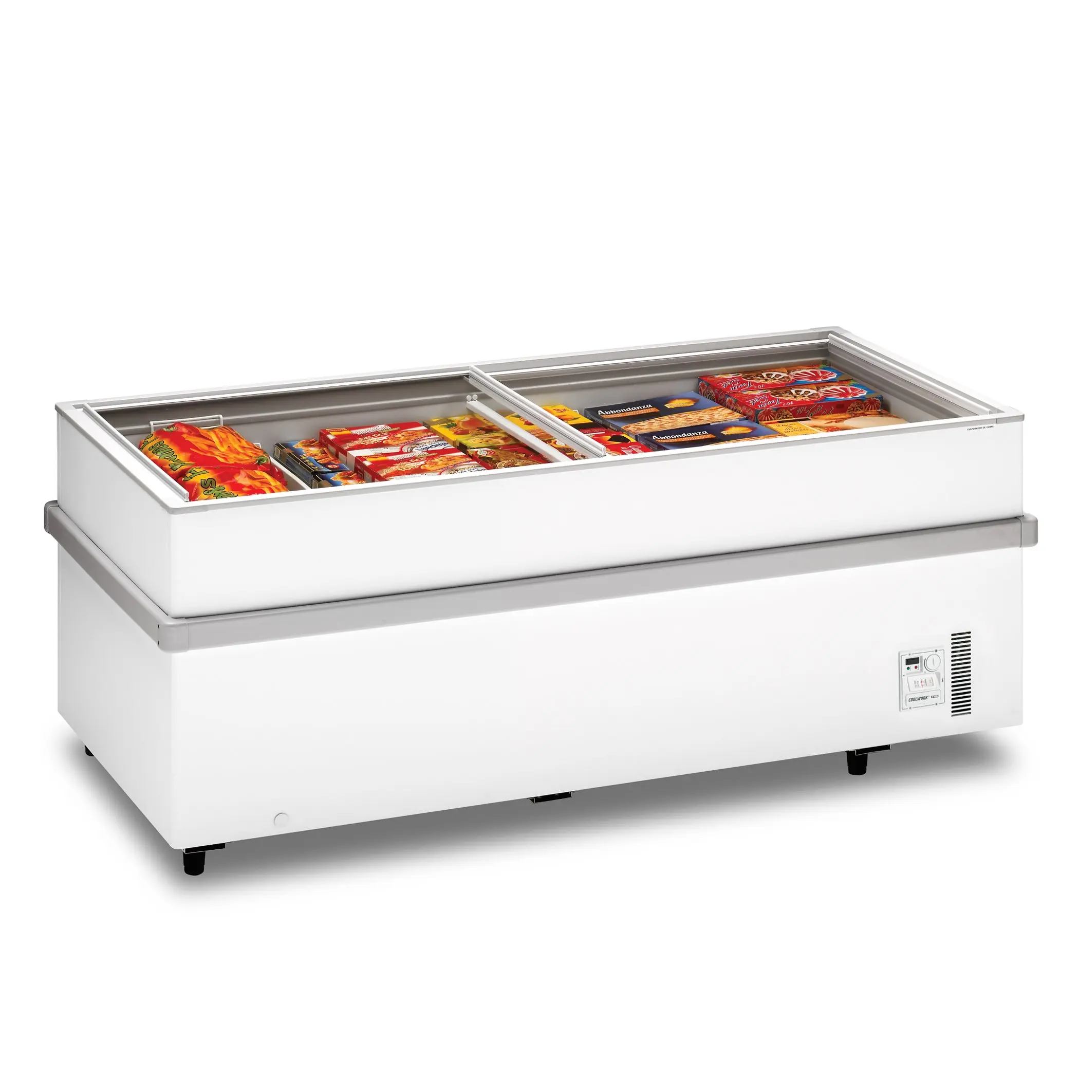 Congelador Horizontal Con Separación Interna y Puertas Correderas de Cristal CHV/V EUROFRED