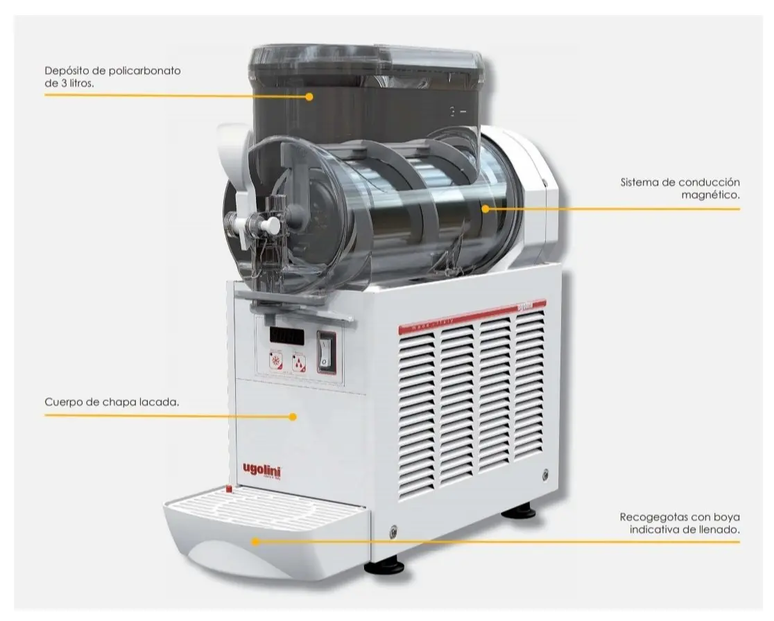 Granizadoras Profesionales MICRO-ICON DIFRIHO
