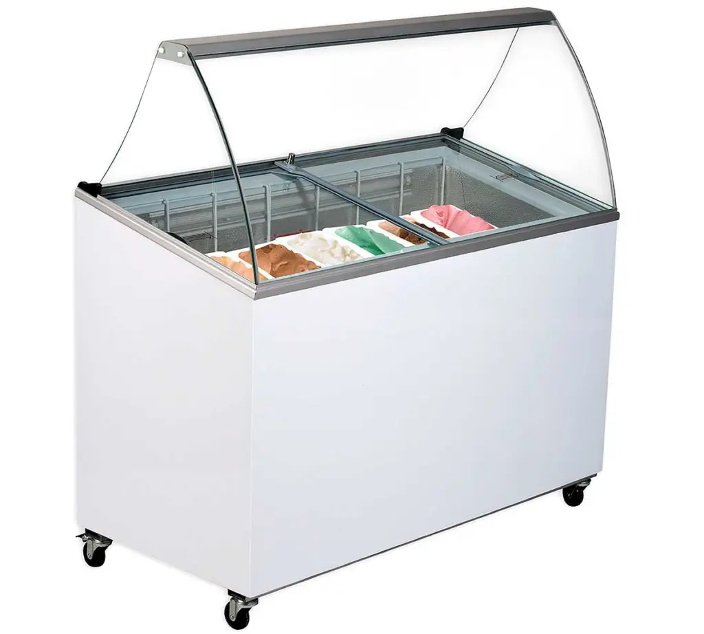 Vitrina Expositora Refrigerada Profesional para Heladerías VG-57 DIFRIHO