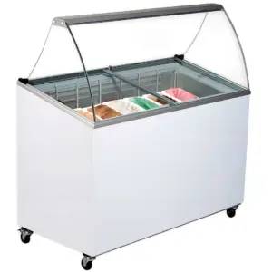 Vitrina Expositora Refrigerada Profesional para Heladerías VG-57 DIFRIHO