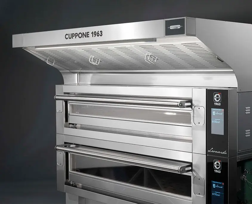 Campana CON/SIN Aspiración para Hornos de Pizzas LEONARDO KLN DIFRIHO