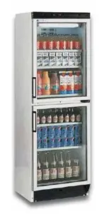 Armario Expositor Refrigerado TN Vertical Con/Sin luminoso superior de 1 o 2 puertas DTK DIFRIHO