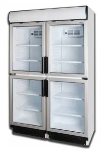 Armarios Expositores Refrigerados Doble de 345 litros por cuerpo 748 DIKL DIFRIHO