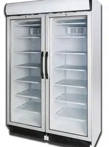 Armarios Expositores Refrigerados Congelación Doble Puerta de 270 litros por cuerpo 740 UFRL DIFRIHO