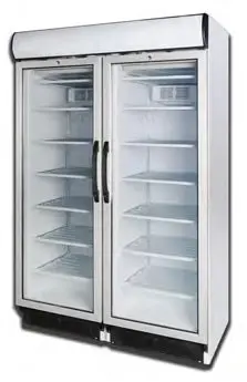 Armarios Expositores Refrigerados Congelación Doble Puerta de 270 litros por cuerpo 740 UFRL DIFRIHO