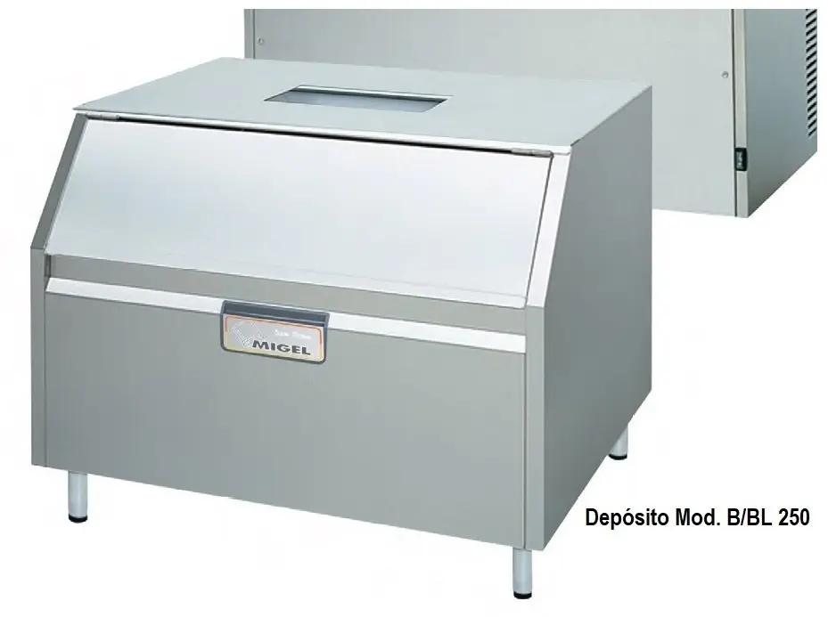 Fabricadores de Cubitos de hielo Serie K-KX de 150 a 262 kilos/días de producción K-KX DIFRIHO