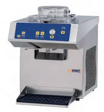 Mantecadoras Verticales de Refrigeración por Aire de 15 kg/h de producción de helado BTE MESFRED