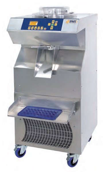Mantecadoras Verticales de Refrigeración por Aire, Agua o Mixta de 40 a 150 kg/h de producción de helado BFX MESFRED