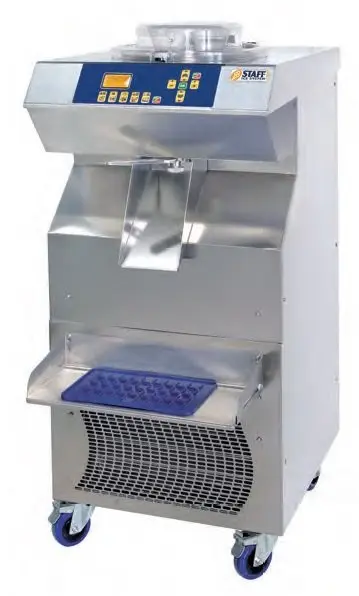 Mantecadoras Verticales de Refrigeración por Aire, Agua o Mixta de 40 a 150 kg/h de producción de helado BFX MESFRED