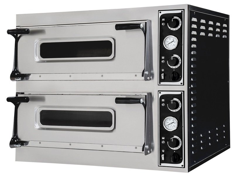 Hornos Eléctricos de 1 o 2 Cámaras Puerta con Cristal con panel Digital o Analógico TRAYS MESFRED