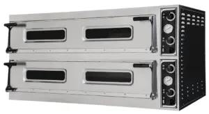 Hornos Eléctricos de 1 o 2 Cámaras Puerta con Cristal con panel Digital o Analógico TRAYS MESFRED