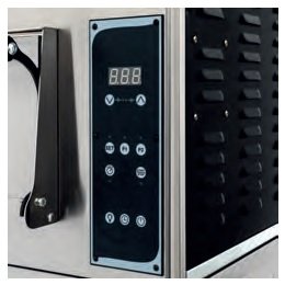 Hornos Eléctricos de 1 o 2 Cámaras Puerta con Cristal con panel Digital o Analógico TRAYS MESFRED