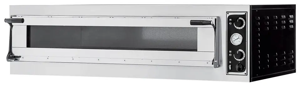 Hornos Eléctricos de 1 o 2 Cámaras Puerta con Cristal Panorámico con panel Digital o Analógico TRAYS GLASS MESFRED