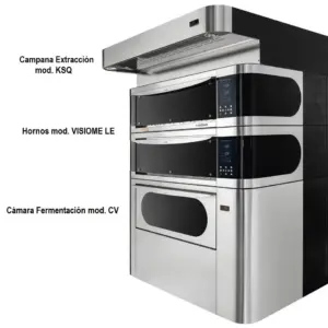 Hornos de pizzas Eléctricos VISIOME LE con panel Digital VISIOME LE MESFRED