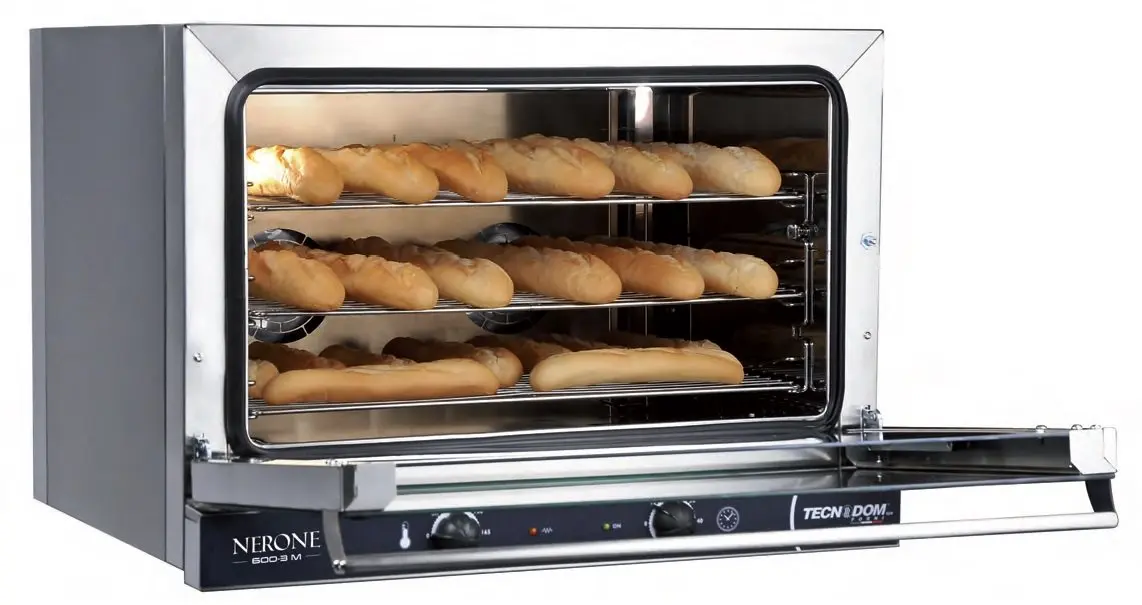 Horno Eléctrico Compacto de 775x700x560 mm Panel analógico o digital CON/SIN Grill EKO4 MESFRED