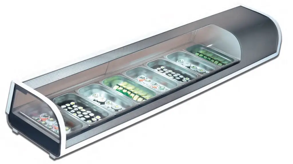 Vitrina Sobremostrador de 1800x420x265 mm MIRANDA-132 MESFRED