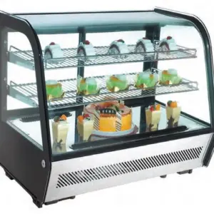 Vitrinas Sobremostrador Refrigeradas Frío o Calor ANETO-TEIDE MESFRED