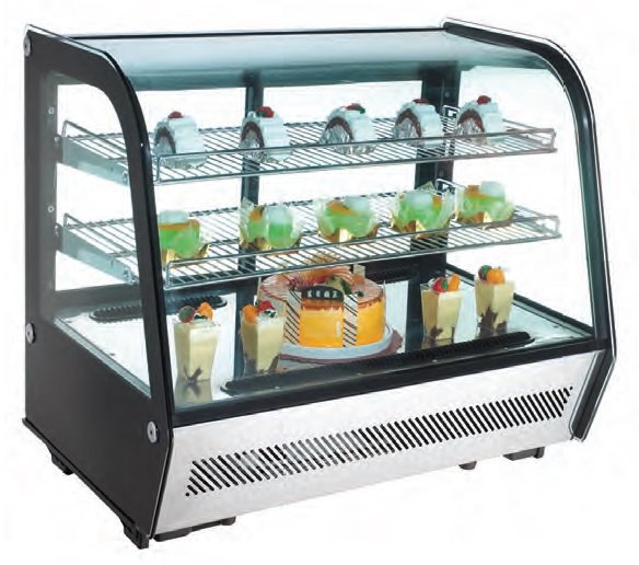 Vitrinas Sobremostrador Refrigeradas Frío o Calor ANETO-TEIDE MESFRED