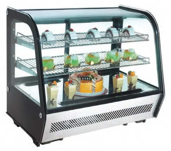 Vitrinas Sobremostrador Refrigeradas Frío o Calor ANETO-TEIDE MESFRED