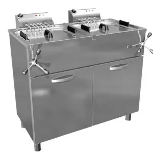 Freidora Eléctrica 35 + 35 litros Trifásica Uso Profesional Agua y Aceite de 1065 x645 x850h mm F3535TRI