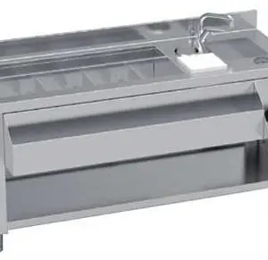 Mueble para preparación de Coctelería Profesional de 1200x745x900mm con Cuba ERATOS
