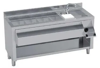 Mueble para preparación de Coctelería Profesional de 1200x745x900mm con Cuba ERATOS