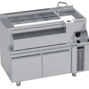 Mueble Preparación de Coctelería Profesional con Cajones Refrigerados ERATOS