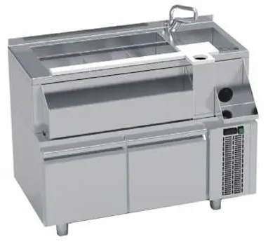 Mueble Preparación de Coctelería Profesional con Cajones Refrigerados ERATOS