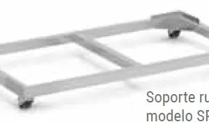 Soporte reforzado con ruedas 120 para Mueble de Combinados ERATOS