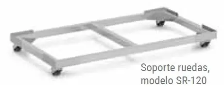 Soporte reforzado con ruedas 120 para Mueble de Combinados ERATOS