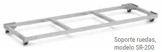 Soporte reforzado con ruedas 200 para Mueble de Combinados ERATOS