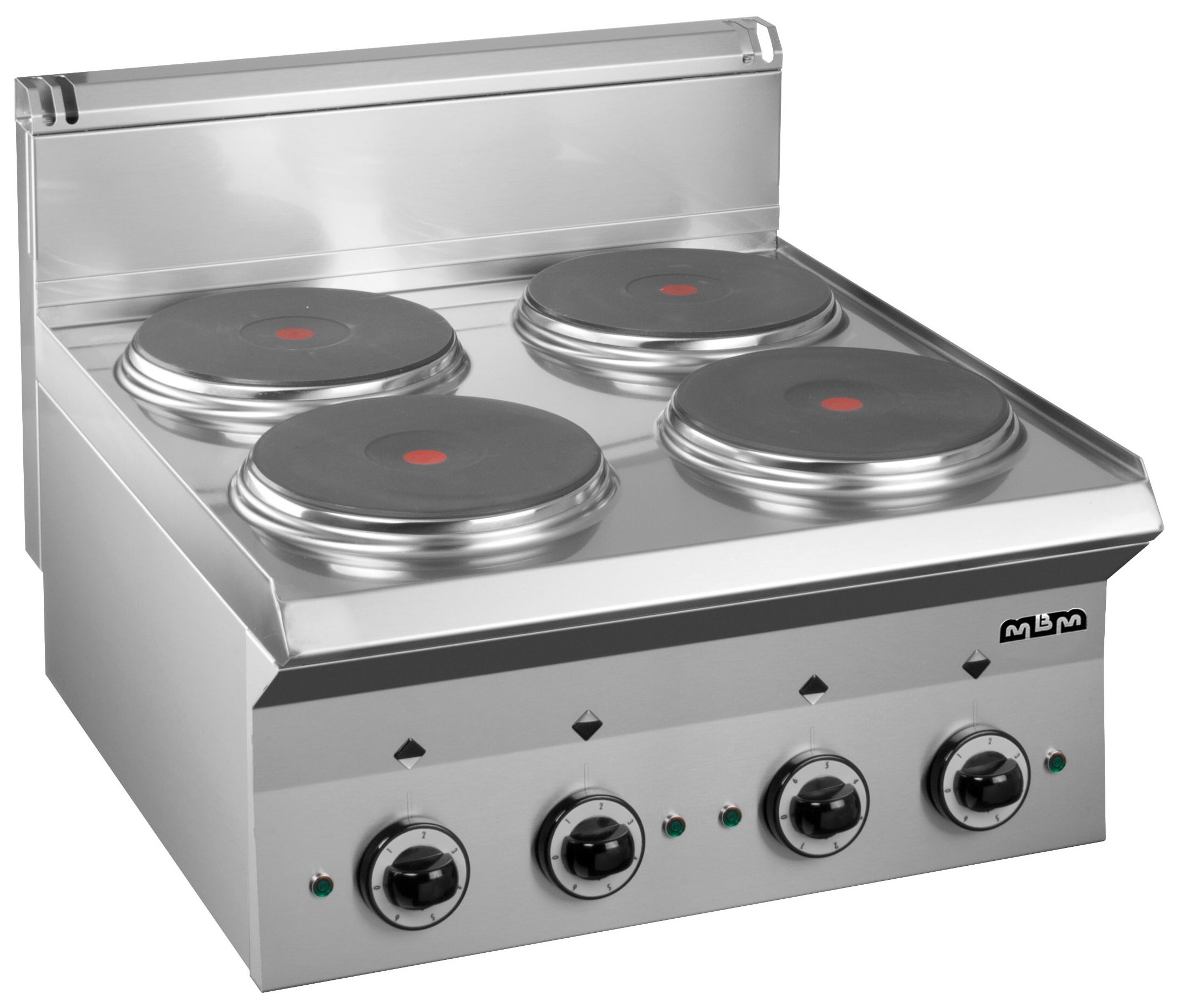 Cocina Eléctrica Sobremesa de 2 o 4 placas Línea SMART 650 MBM