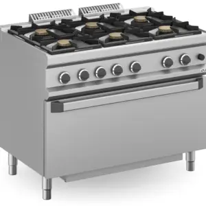 Cocina a Gas con Horno a Gas Extragrande Línea MAGISTRA PLUS 700 MBM