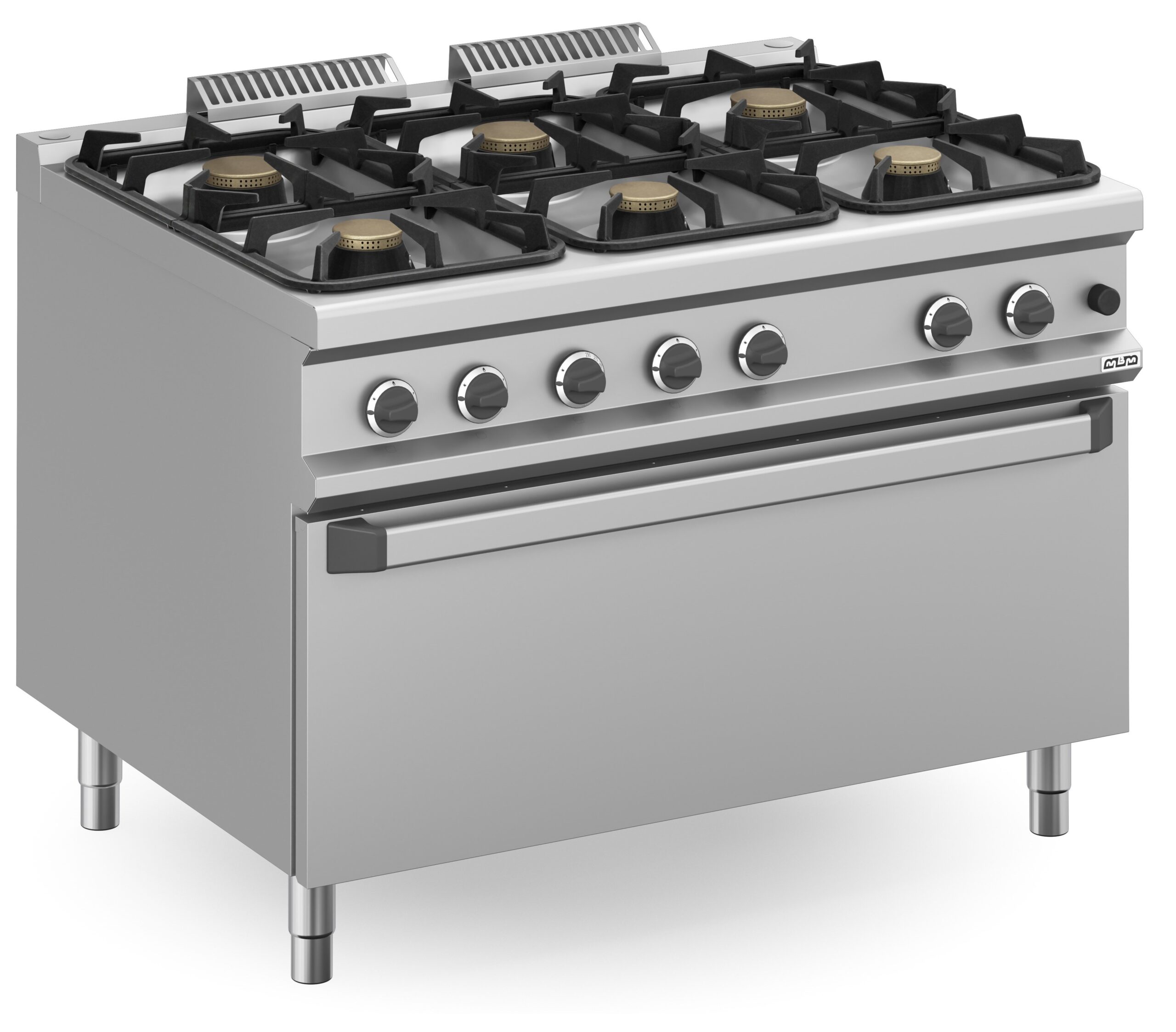 Cocinas a Gas con Horno a Gas 6 Fuegos Línea MAGISTRA PLUS 900 MBM