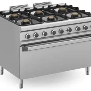 Cocinas a Gas con Horno Eléctrico Extragrande 6 Fuegos Línea MAGISTRA PLUS 900 MBM