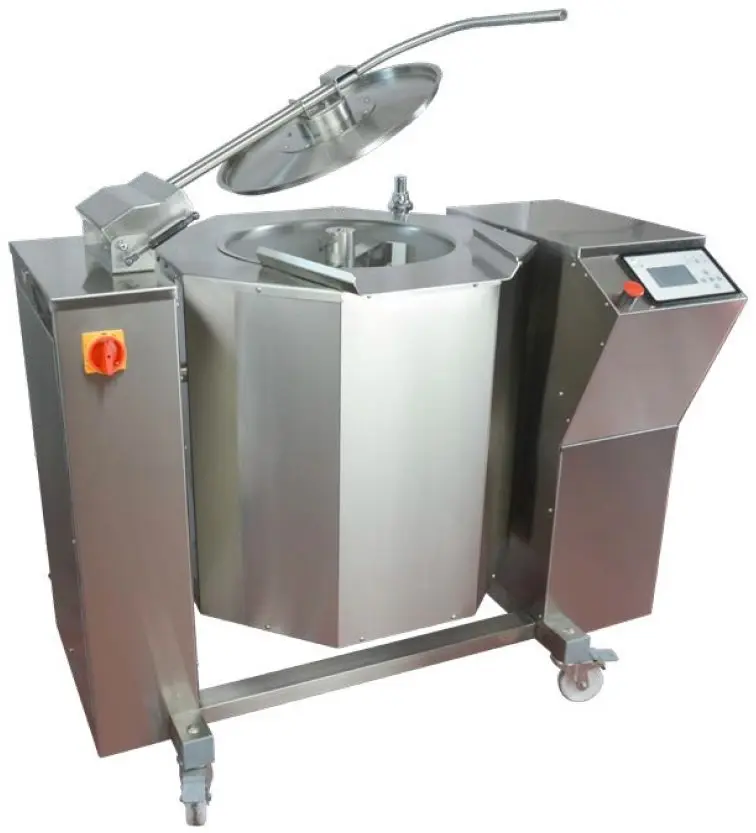 Marmita Cuece Cremas Automático con rascador basculante AMC50-200A INHOSPAN