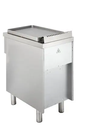 Frytop Eléctrico Acero Rectificado 40 cm con Mueble Potencia 4kW ELFTE74ALF START LINE