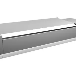 Vitrina 4 cubetas GN1/3 + 1 cubeta GN1/2 con TAPA de 1400x395x270h mm PEKIN VRX1400380SL