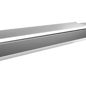 Vitrina 8 cubetas GN1/4 con TAPA de 1800x335x270h mm PEKIN VRX1800330SL