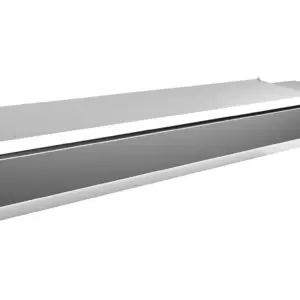 Vitrina 8 cubetas GN1/3 con TAPA de 1800x395x270h mm PEKIN VRX1800380SL