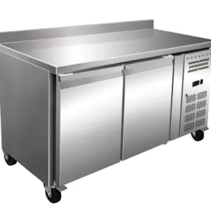 Mesa Refrigerada Snack Acero Inoxidable 2 Puertas 1360x600x960h mm PEKIN SNACK2200TN