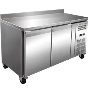 Mesa Congelados Snack Acero Inoxidable 2 Puertas 1360x600x960h mm PEKIN SNACK2200BT
