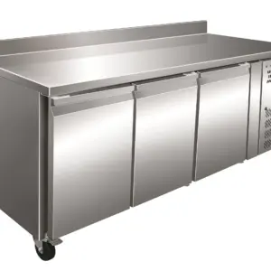 Mesa Refrigerada GN1/1 Acero Inoxidable 3 Puertas 1795x700x960h mm PEKIN GN3200TN