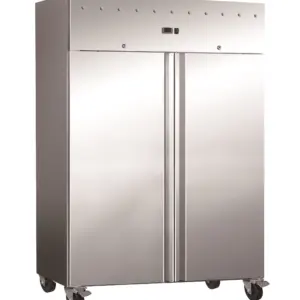 Armario Refrigerado Snack Acero Inoxidable 2 Puertas 1000 litros 1340x700x2010h mm PEKIN SNACK800TNV