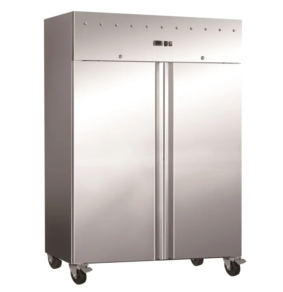 Armario Congelados Snack Acero Inoxidable 2 Puertas 1000 litros 1340x700x2010h mm PEKIN SNACK800BTV