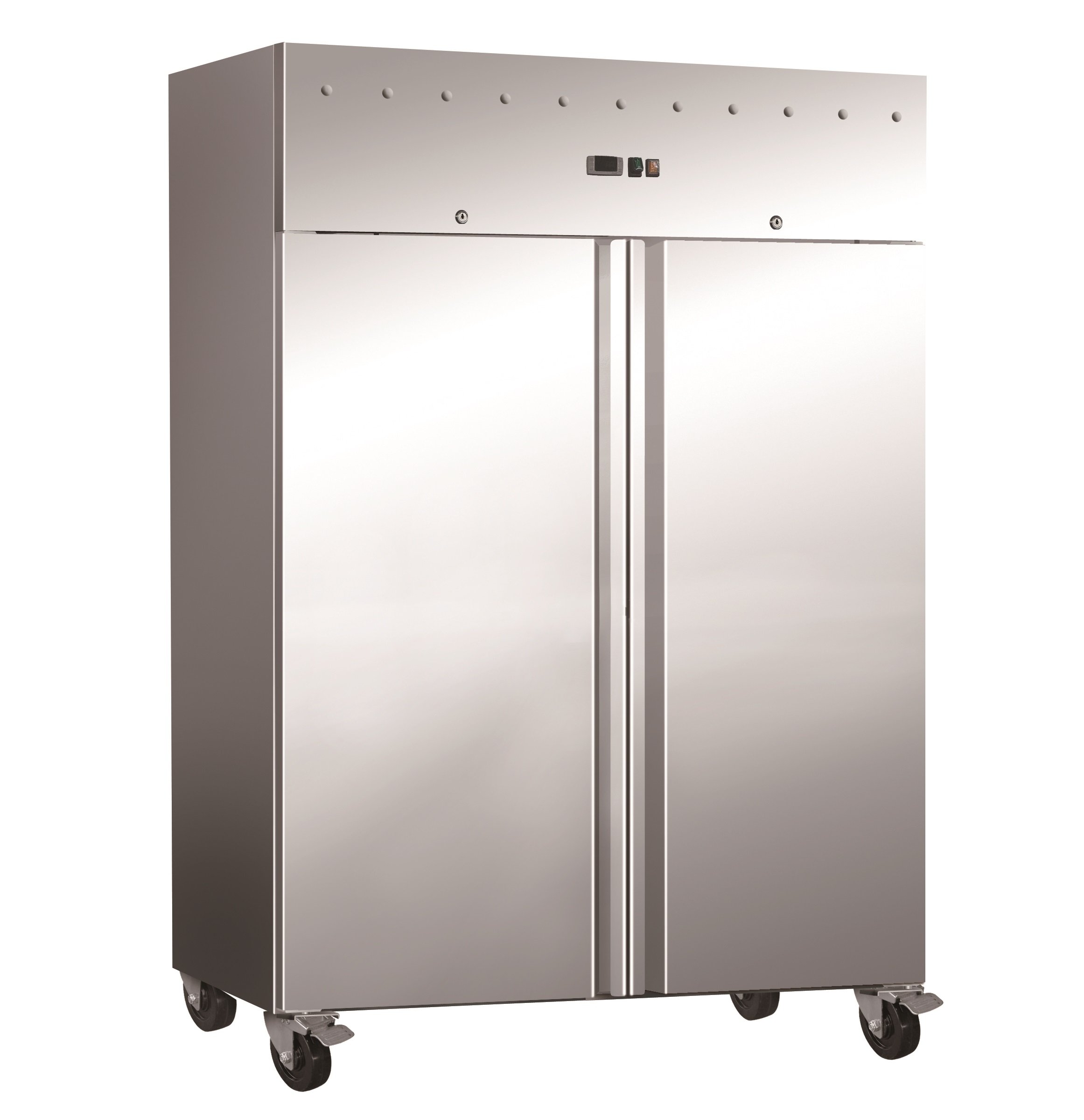 Armario Congelados Snack Acero Inoxidable 2 Puertas 1000 litros 1340x700x2010h mm PEKIN SNACK800BTV
