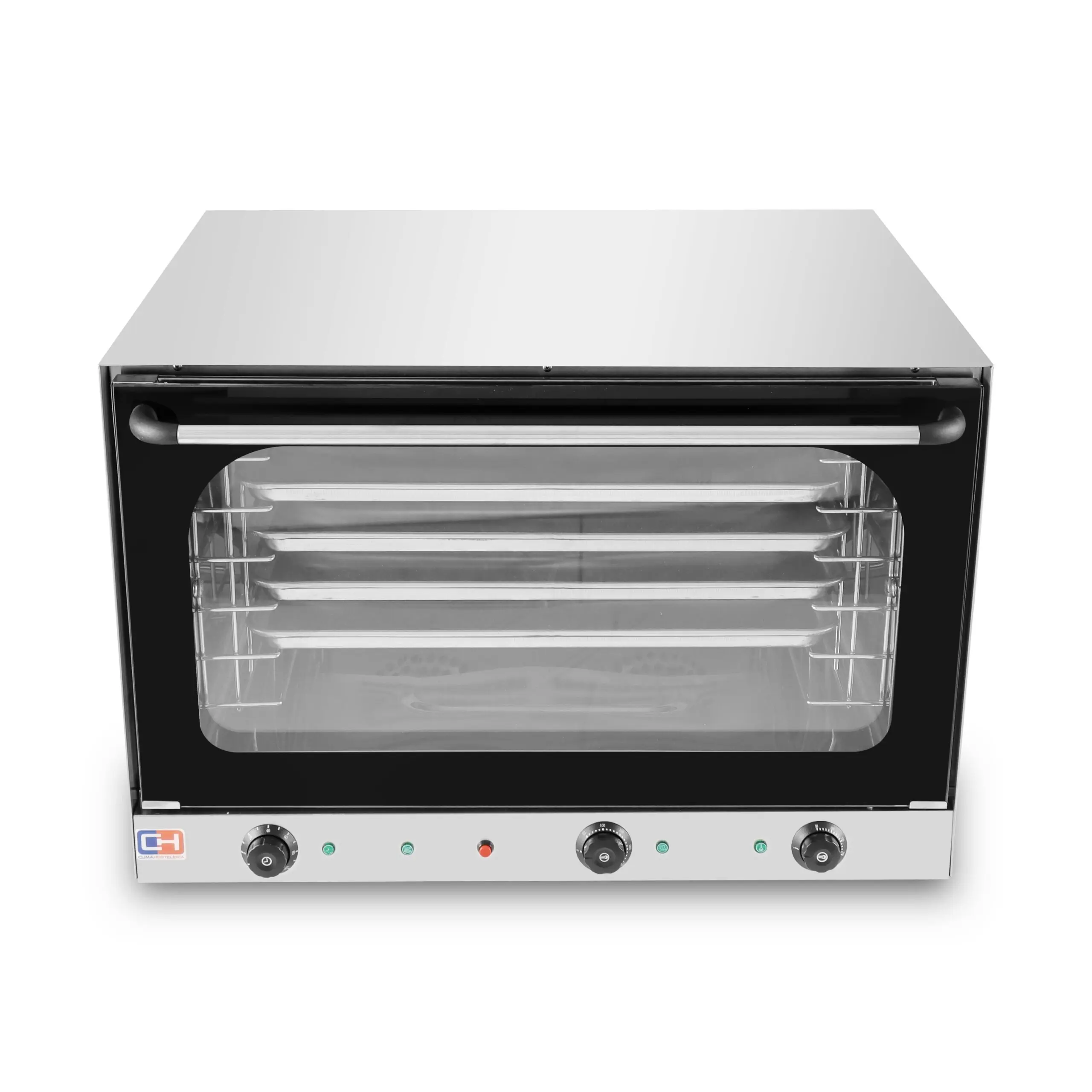 Horno Eléctrico de Convección con Vapor y Grill 4 Bandejas 600x400 mm Línea PEKIN CO-8F