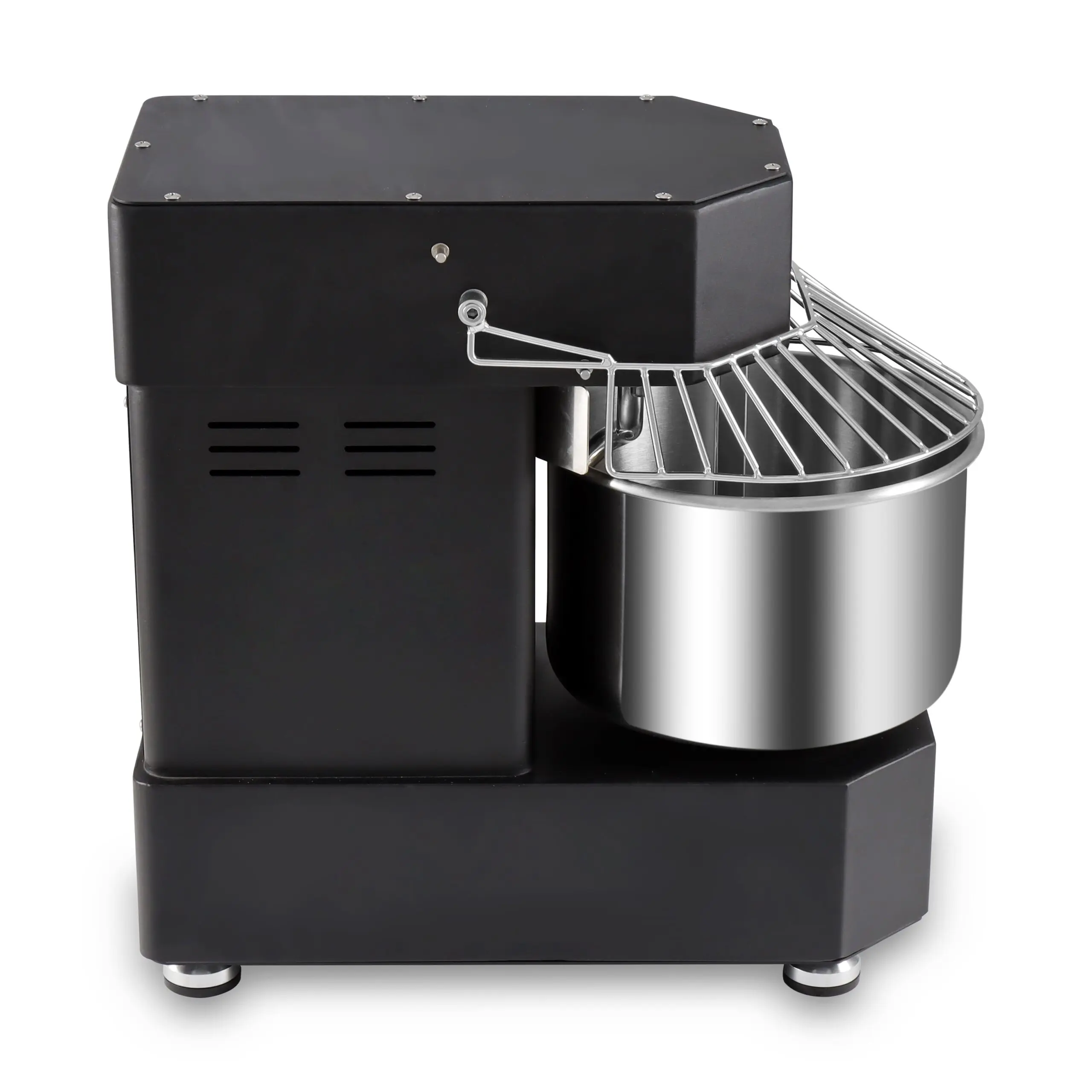 Amasadora de Gancho Espiral con Cuba y Cabezal Fijo con Variador de Velocidad HS-5L CLIMAHOSTELERIA